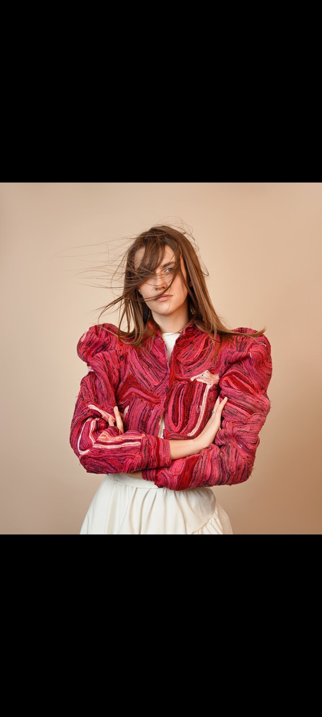 bunda, bundička, juliana brnakova, juliána brnáková, , dizajnová, dizajnova, udrzatelna, udržateľná, bundy, top, kabát,kabátik, kabatik, pink, ruzova, ružová